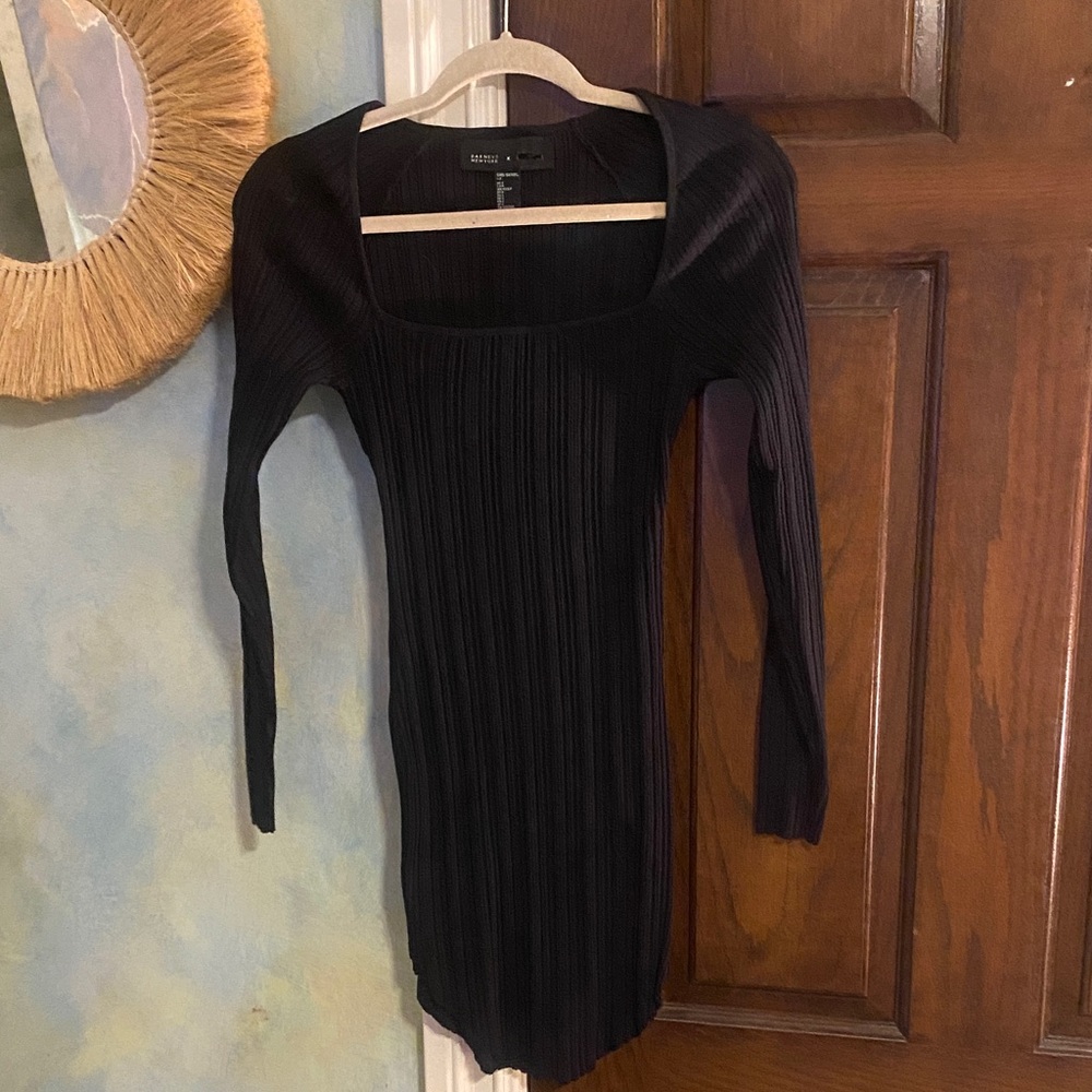 Barneys New York x Forever 21 collab Black Long Sleeve Dress